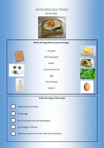 Avocado Egg toast Recipe