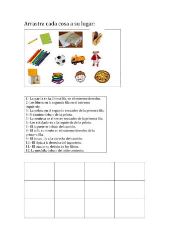 ORIENTACIÓN ESPACIAL 2º