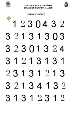 El número 3