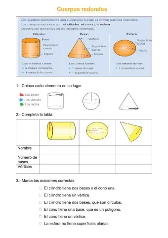 Cuerpos redondos