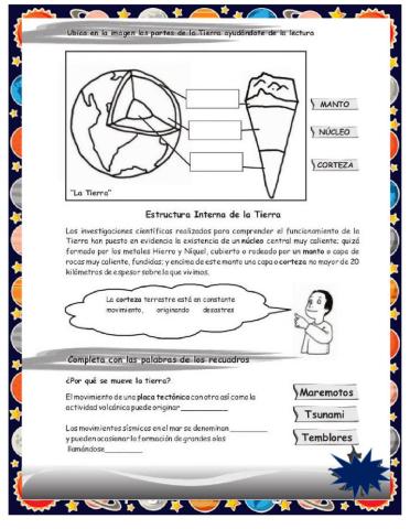 Estructura de la Tierra
