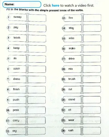 Grammar - Simple Present Tense (1)