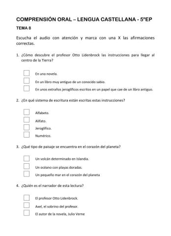 Lectura comprensiva 5EP - 08