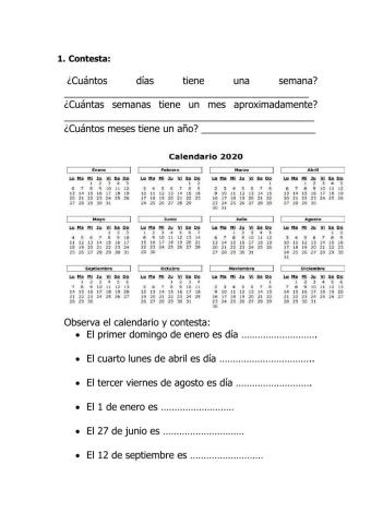Calendario