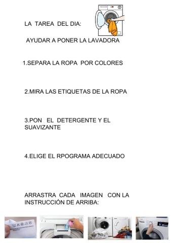 Poner la lavadora