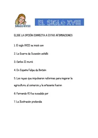 Siglo XVIII en España