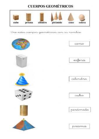 Cuerpos geométricos