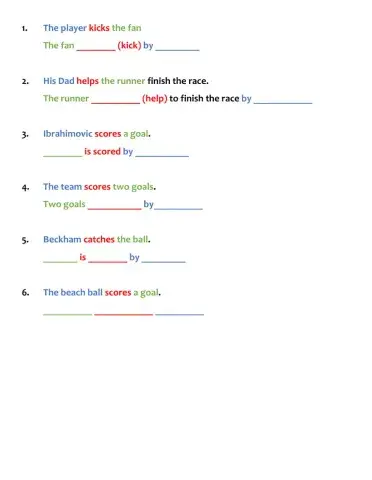 A2 Present simple passive