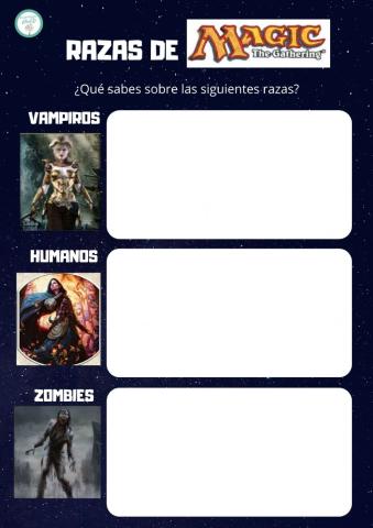 Descripción razas magic the gathering