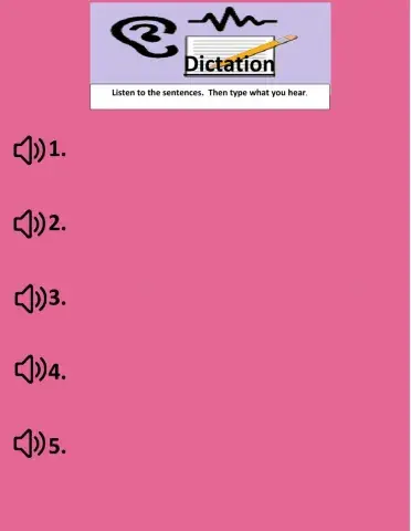 Dictation Review