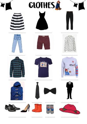 Vocabulary: Clothes