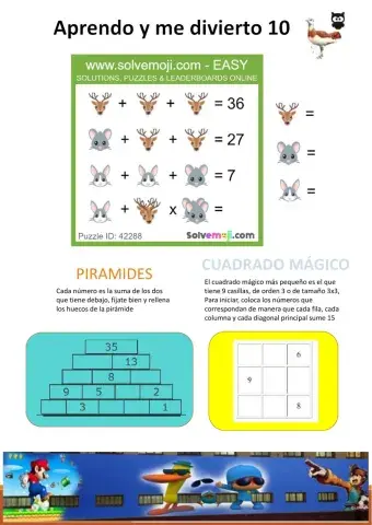 Aprendo y me divierto 10