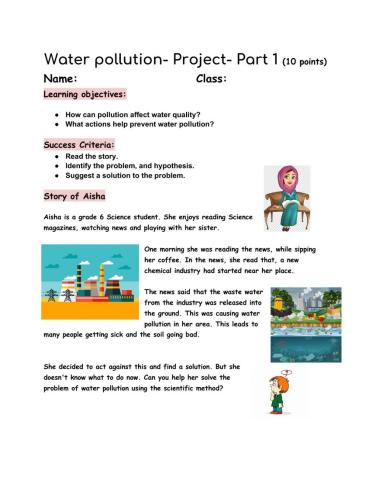 Water pollution- Beginner