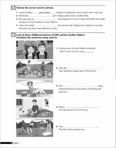 Past Simple - Used to