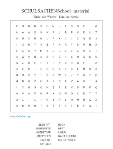 Schulsachen