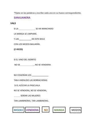 San Juanera VALS