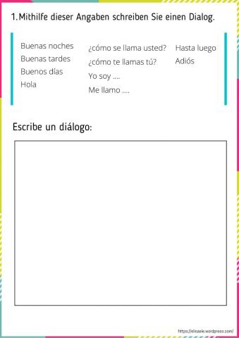 Saludos y presentación