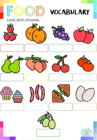 Food: Vocabulary