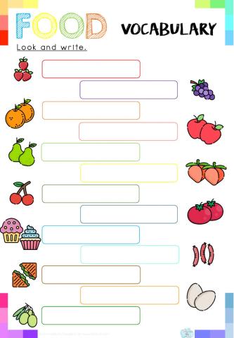 Food: Vocabulary