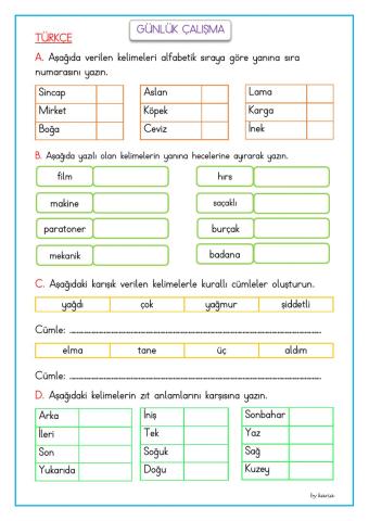 Günlük çalışma37