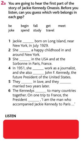 Jackie Kennedy - PAST SIMPLE