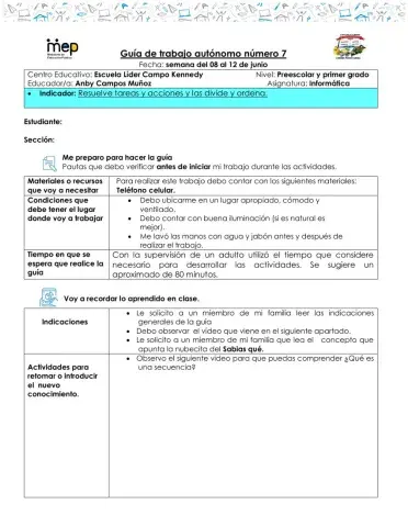 Guía de Trabajo Autónomo de Informática n° 7