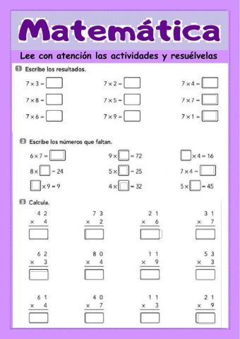 Control U10 Matemáticas online exercise for 5°