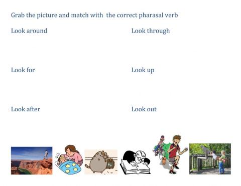 Phrasal Verb look