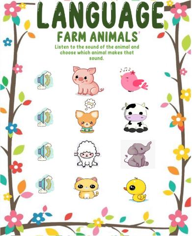 Farm animal sounds