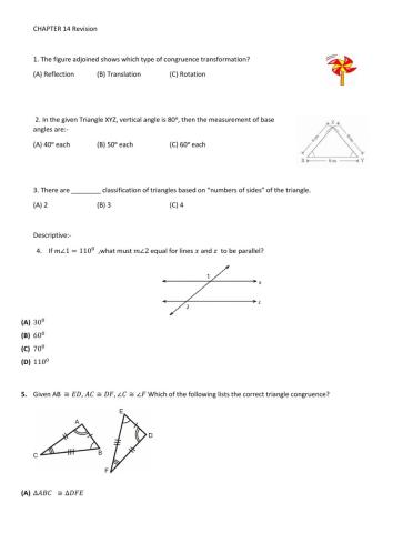 Grade 9 - Revision 1