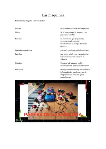 Partes de una máquina