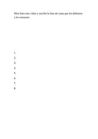 Qué les debemos a los romanos