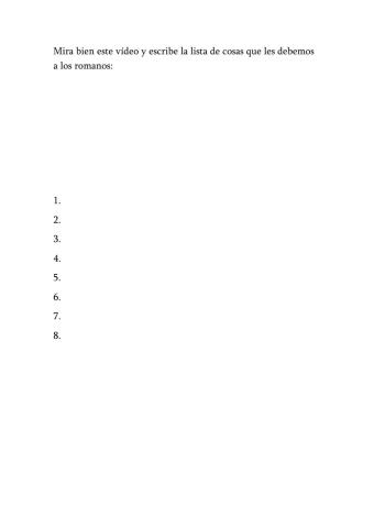 Qué les debemos a los romanos