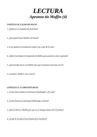 Comprensión lectora