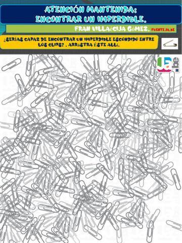 ENCUENTRA EL IMPERDIBLE
