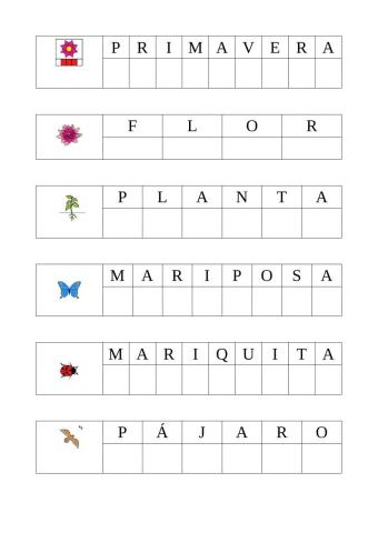 Ficha lectura global primavera