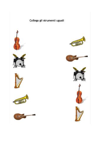 Distinguere gli strumenti musicali