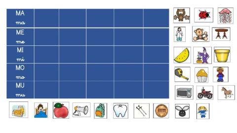 Palabras que comienzan por la letra M