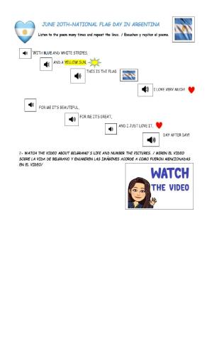 National Flag Day in Argentina