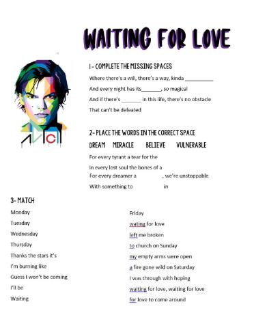 Waiting for Love - Avicii