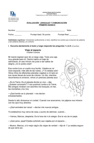 Prueba acumulativa Nº 2