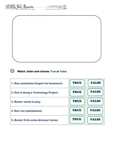 Listening review fifth grade