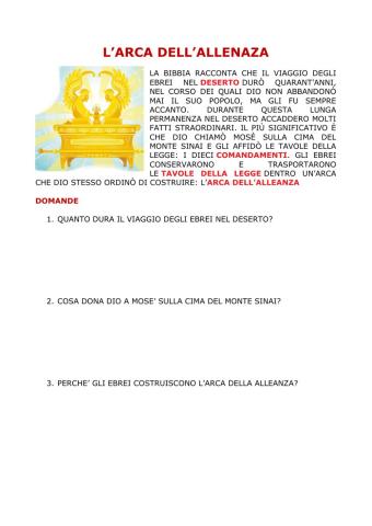 L'Arca dell'Alleanza