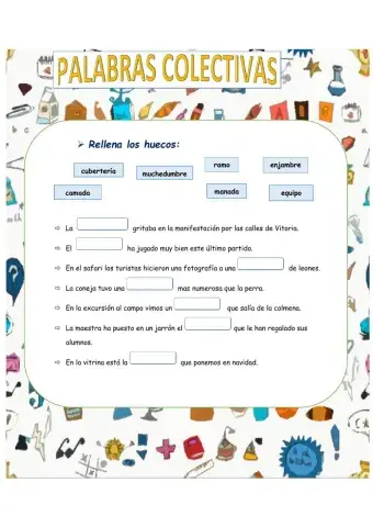 Palabras colectivas