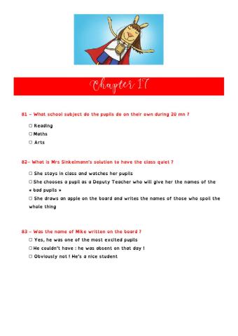 Cece Bell's El Deafo (chapters 17 to 21)