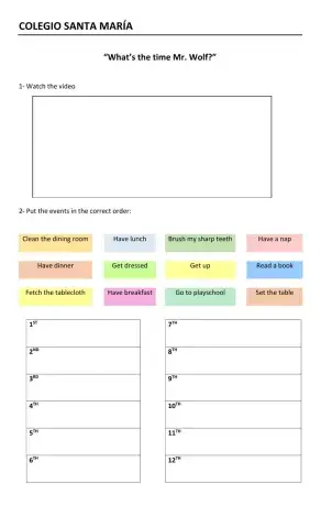 What's the time Mr Wolf?