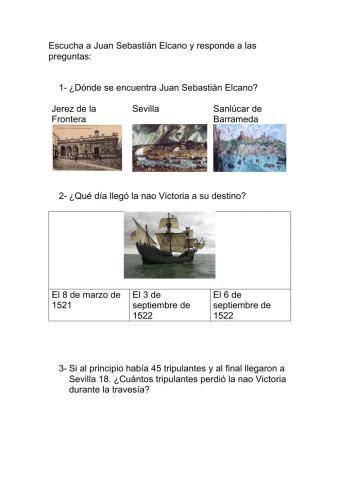 La nao Victoria llega a su destino