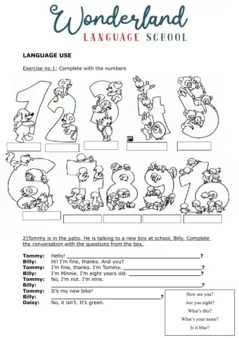 Mid term test Use kids 1