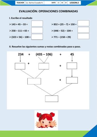 Operaciones Combinadas