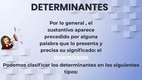 determinantes